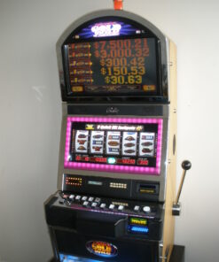 BALLY QUICK HIT BLACK GOLD WILD JACKPOT S9000 SLOT MACHINE WITH TOP BONUS MONITOR