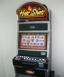 Bally Hot Shot Progressive M9000 Video Slot Machine