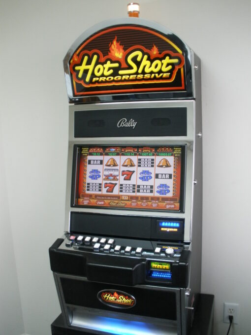 Bally Hot Shot Progressive M9000 Video Slot Machine