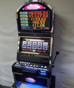 BALLY QUICK HIT JACKPOT STARS & BARS S9000 SLOT MACHINE WITH TOP BONUS MONITOR