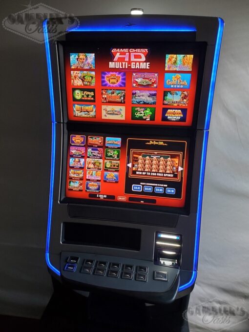 WMS BLADE GAME CHEST HD MULTI GAME BB3 VIDEO SLOT MACHINE