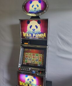 ARISTOCRAT WILD PANDA VIDEO SLOT MACHINE WITH LIGHTED TOPPER