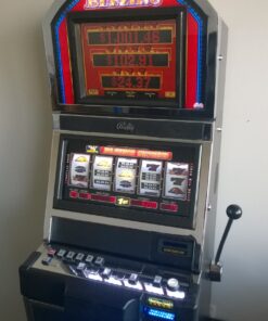 Bally Blazing 7's Five Reel Progressive S9000 Slot Machine with Top Monitor