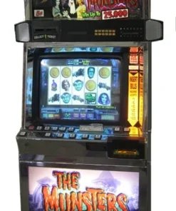 IGT MUNSTERS VIDEO SLOT MACHINE