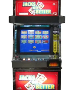 IGT JACKS OR BETTER VIDEO MACHINE WITH TOUCH SCREEN